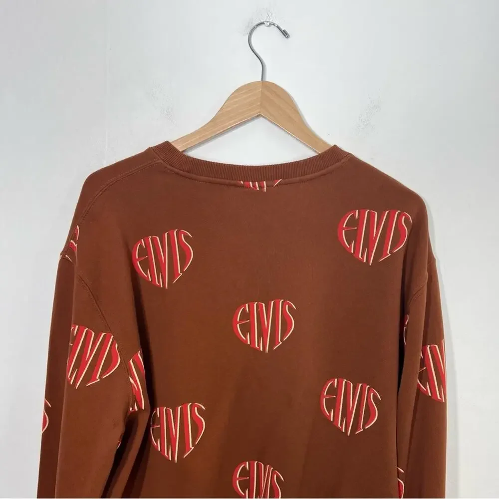 Scotch and Soda Elvis Organic Cotton Crewneck Sweatshirt Size XXL